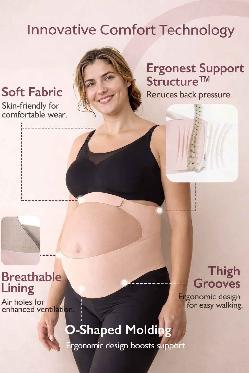 The Selia MumCosy Belly Support