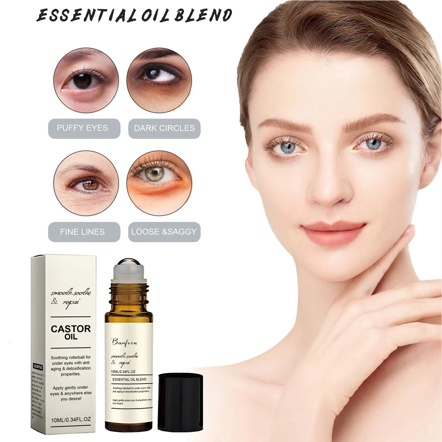 The Castor Oil Eye Serum Anti-wrinkle