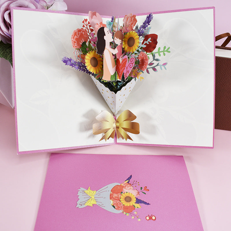 Bloom Luxe Pop-Up Card